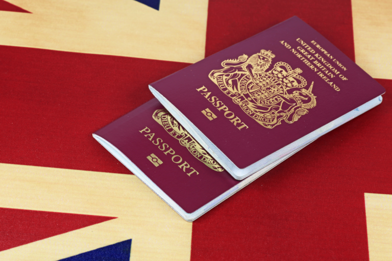 Citizenship - you become a naturalised citizen, like everyone else