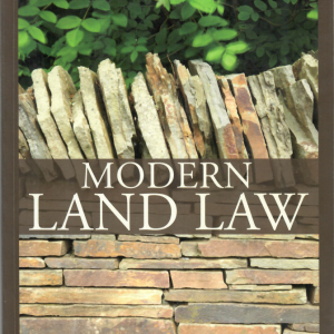 Modern Land law by Martin Dixon - Seventh edition front